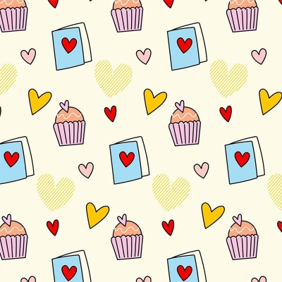 Carta da parati murale ecologica con motivo a cuore Decorazione murale per camera da letto