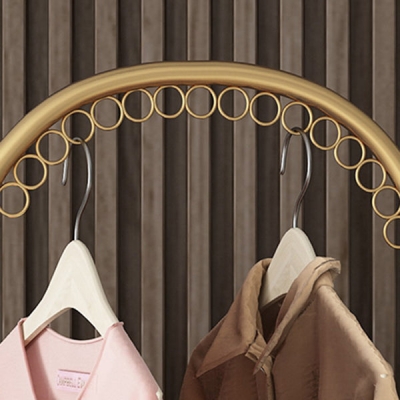 Splendido appendiabiti in metallo con ripiani in marmo di design, appendiabiti con ripiano portaoggetti