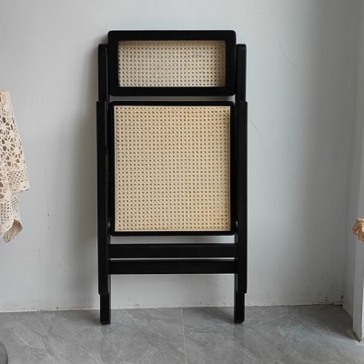 Sedia da pranzo contemporanea con schienale King Louis in legno massello senza braccioli