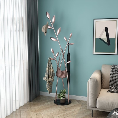 Zeitgen&ouml;ssische Metallgarderobe, Garderobenhaken, Flurbaum f&uuml;r Schlafzimmer