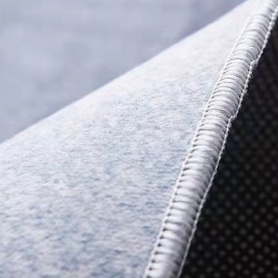 Tappeto arancione chiaro splendente Tappeto con motivo in poliestere Tappeto lavabile per la decorazione domestica