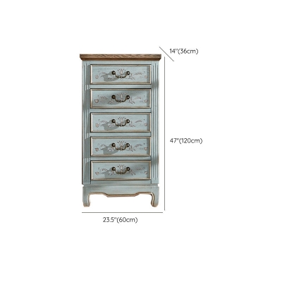 Traditionelle Holz-Medienkommode, horizontale Dessous-Kommode mit Schubladen
