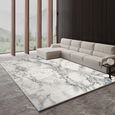 Tappeto moderno astratto Tappeto sfumato imitazione cashmere Tappeto antiscivolo per soggiorno