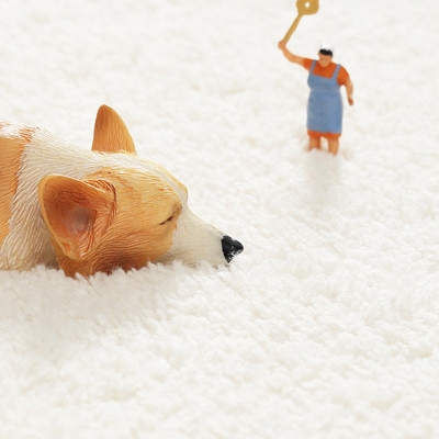Novit&agrave; tappeto con stampa Ombre Tappeto semplice in poliestere per interni Tappeto adatto agli animali domestici per soggiorno