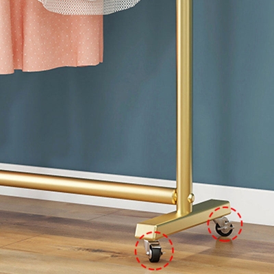 Industrielle Garderobe im minimalistischen Stil, freistehende Metall-Haken-Design-Garderobe