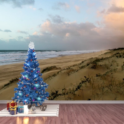 Meer, Strand, K&uuml;ste, Umwelt-Tapete, Wohnzimmer-Wandbild
