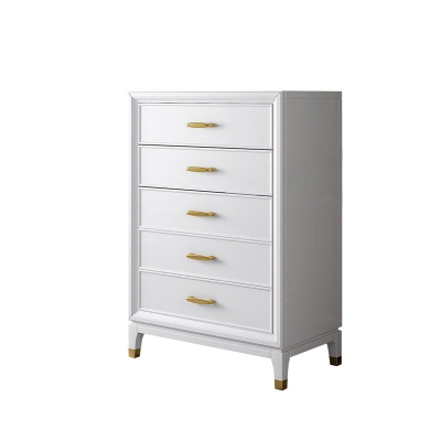 17,55 Zoll W Classic Glam Aufbewahrungstruhe aus massivem Holz mit 5/7/9 Schubladen