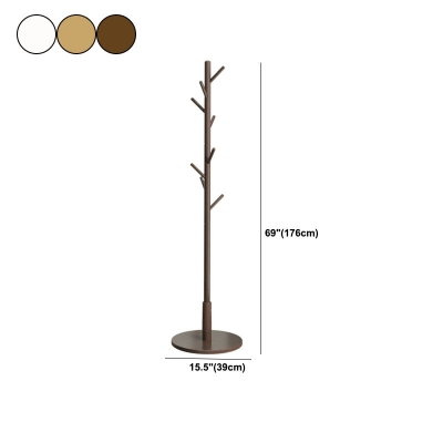 Appendiabiti moderno per albero, kit per ingresso, appendiabiti in legno di faggio
