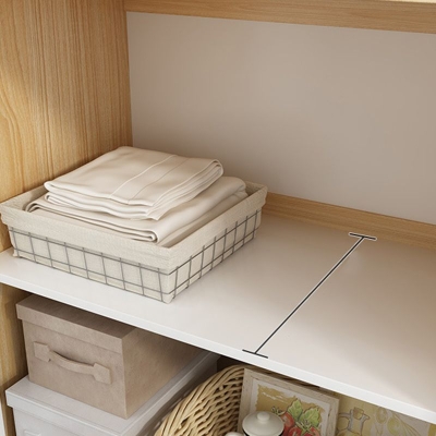 Moderne Kommode aus Holz mit einer Breite von 14,82 Zoll