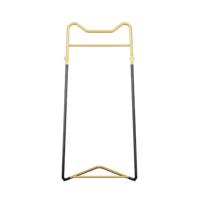 Modern Style Solid Color Coat Rack Metal Frame Coat Hanger for Bedroom