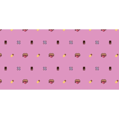 Illustrazione Carta da parati murale con motivo alimentare Carta da parati ecologica per salotto