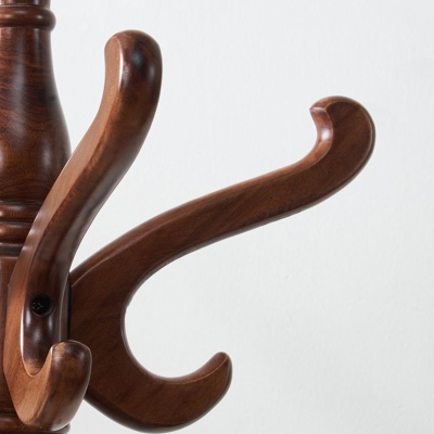 Massivholz-Eingangsgarderobe im traditionellen Stil, einfache Wohnzimmer-Bodengarderobe