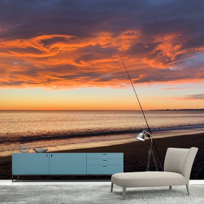 Fotografie dekorative Meer Strand Tapete Wohnzimmer Wandgem&auml;lde