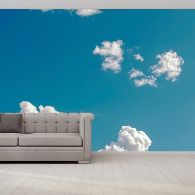 Fotomurale con nuvole fotomurali antimacchia con cielo contemporaneo