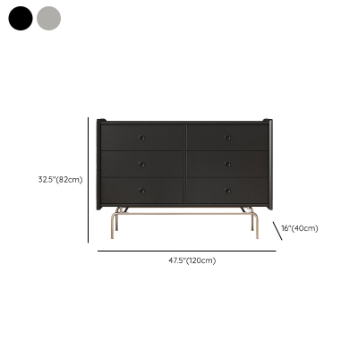 Hochmoderne Doppelkommode aus massivem Kiefernholz mit Stauraum f&uuml;r das Schlafzimmer