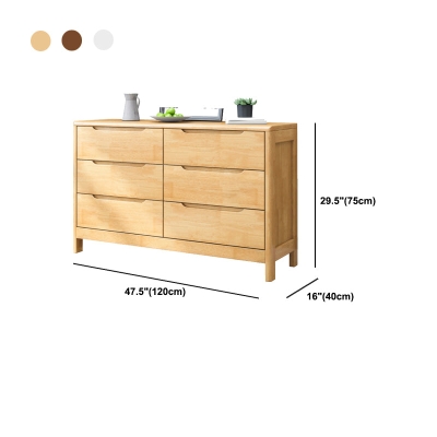 16" D Schlafzimmer-Aufbewahrungstruhe aus Holz, Kommode, moderne Aufbewahrungstruhe in 3 Farben