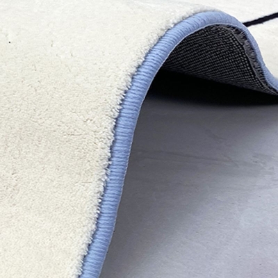 Tappeto Tribal Diamond con tonalit&agrave; novit&agrave; Tappeto in poliestere beige resistente alle macchie
