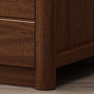 Traditionelle Kommode aus massivem Holz, vertikale Kommode f&uuml;r Schlafzimmer