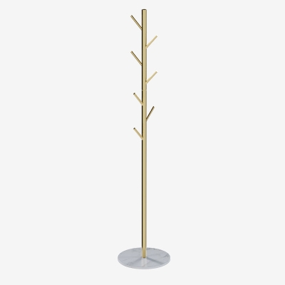Wundersch&ouml;ner Baum-Kleiderhaken aus Metall im Eingangsbereich f&uuml;r das Schlafzimmer