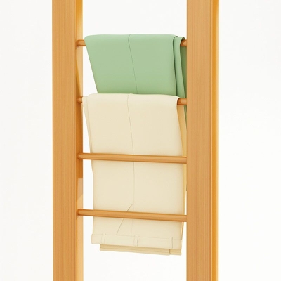 Holzgarderobe im modernen Stil, einfache Haushalts-Bodengarderobe