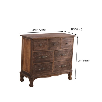 Cassapanca nautica per camera da letto in legno massello con cassetti