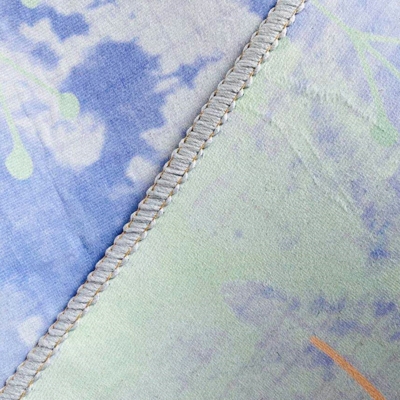Tappeto geometrico arancione scuro Tappeto lavabile in poliestere semplice per la decorazione domestica