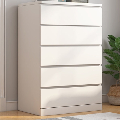 Moderne Kommode aus Holz mit Stauraum, vertikale Kommode ohne Spiegel