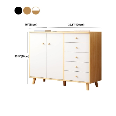 Zeitgen&ouml;ssische Aufbewahrungstruhe, Kommode, Aufbewahrungstruhe aus Holz f&uuml;r das Schlafzimmer
