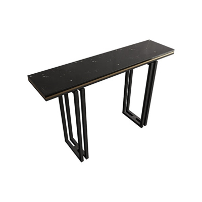 Schlitten-Basis-Konsolentisch mit rechteckiger Sofa-Konsolenplatte