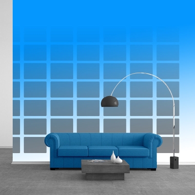 Umweltfreundliche Fotografie, geometrisches Wandbild, Wohnzimmer-Wandbild