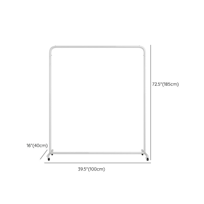 Kit da ingresso moderno per appendiabiti con barra appendiabiti in metallo