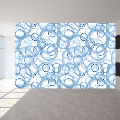 Carta da parati ecologica con illustrazione, carta da parati, decorazione geometrica, decorazione murale per salotto