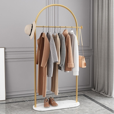 Wundersch&ouml;ner Kleiderb&uuml;gel, doppelter Kleiderhaken, Schlafzimmer-Garderobe aus Metall