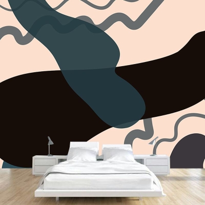 Umwelt-Wandbild, Tapete im abstrakten Stil, Wohnzimmer-Wandbild