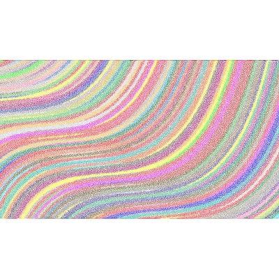 Illustrazione della decorazione murale con motivo muffa in orizzontale per il soggiorno