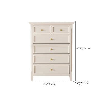 Kommode aus Holz mit Stauraum, klassische, glamour&ouml;se Kommode f&uuml;r das Schlafzimmer