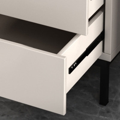 Moderne Kommode aus Holz mit einer Breite von 15,6 Zoll