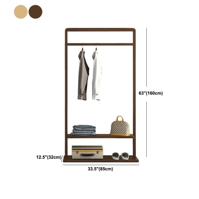 Zeitgen&ouml;ssischer Kleiderb&uuml;gel aus massivem Holz, Design-Garderobe f&uuml;r das Wohnzimmer
