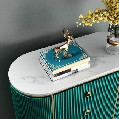Glam Kommode Schlafzimmer Stein Kommode mit 3 Schubladen
