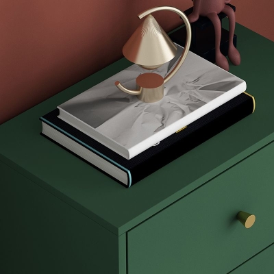 Moderne Kommode aus Ingenieurholz f&uuml;r Schlafzimmer, Dessous-Kommode mit Schublade