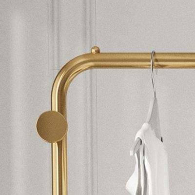 Glamour-Garderobenst&auml;nder mit Metallhaken und Regalen, kein st&ouml;render, freistehender Kleiderb&uuml;gel f&uuml;r den Eingangsbereich