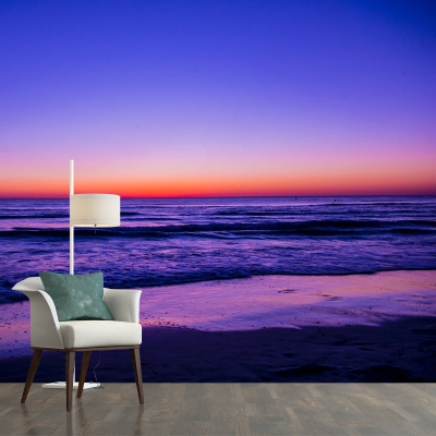 Przyjazna dla środowiska tapeta fotograficzna Sea Beach Mural do salonu Tapeta