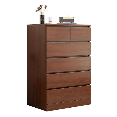 Vertikale moderne Kommode aus Holz f&uuml;r Schlafzimmer, Dessous-Kommode mit Schublade
