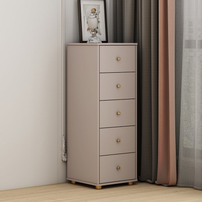 Moderne Kommode aus Ingenieurholz, vertikale Schlafzimmer-Dessouskommode mit Schublade