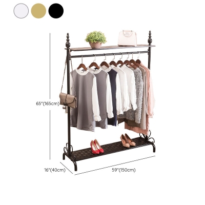 Garderobe im modernen Stil, reine Farbe, freistehende Haken-Design-Garderobe mit Regalen