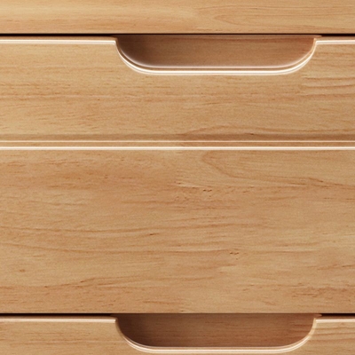 15,6 Zoll breite moderne Aufbewahrungstruhe aus massivem Holz