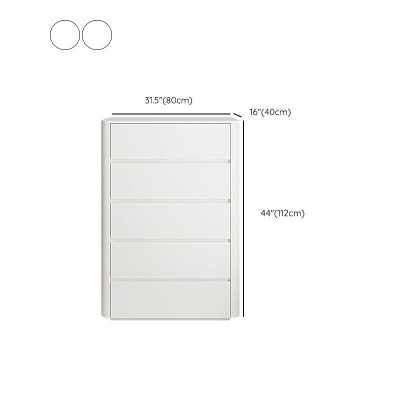 Moderne Kommode aus Holz mit 5/6 Schubladen, 15,6 Zoll Breite