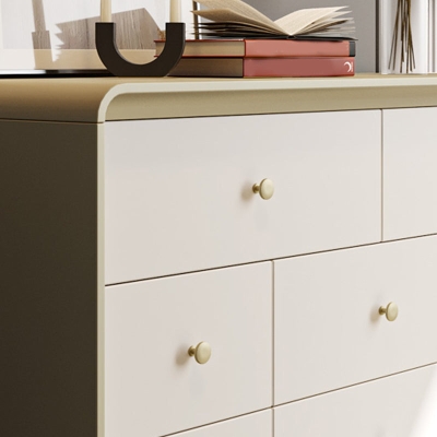 Klassische, glamour&ouml;se, horizontale Doppelkommode aus Gummiholz ​​mit Stauraum f&uuml;r das Schlafzimmer