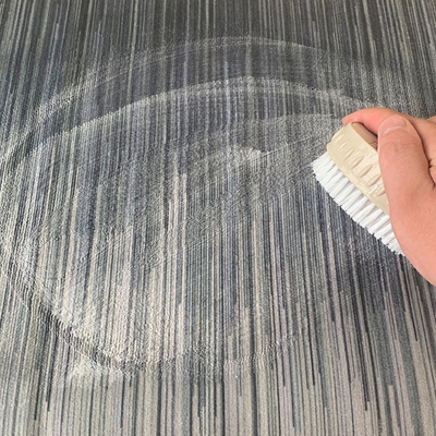Tappeto moderno nero Tappeto lavabile in poliestere con motivo astratto per la decorazione domestica
