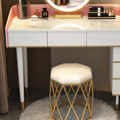 Scatola portaoggetti da scrivania in legno Vanity Toeletta per camera da letto